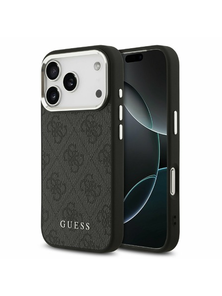 Guess Guess 4G MagSafe Hátlap iPhone 17 Pro számára Black