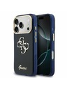 Guess Guess IML 4G Script Metal Logo Hátlap iPhone 17 Pro számára Blue