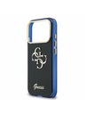 Guess Guess IML 4G Script Metal Logo Hátlap iPhone 17 Pro számára Blue