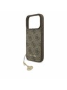 Guess Guess 4G Charm MagSafe Hátlap iPhone 17 Pro számára Tone on Tone Brown