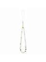 Guess Guess IML Glitter Script Strap MagSafe Hátlap iPhone 17 Pro számára Transparent
