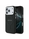 Guess Guess PU Saffiano MagSafe Hátlap iPhone 17 Pro számára Black