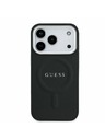 Guess Guess PU Saffiano MagSafe Hátlap iPhone 17 Pro számára Black