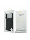 Guess Guess PU Saffiano MagSafe Hátlap iPhone 17 Pro számára Black