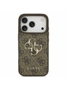 Guess Guess PU 4G Metal Logo Hátoldal iPhone 17 Pro Brown