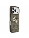 Guess Guess PU 4G Metal Logo Hátoldal iPhone 17 Pro Brown