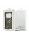 Guess Guess PU 4G Metal Logo Hátoldal iPhone 17 Pro Brown