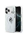 Karl Lagerfeld Karl Lagerfeld IML Choupette Peekaboo MagSafe Hátoldal iPhone 17 Pro Transparent