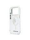 Karl Lagerfeld Karl Lagerfeld IML Choupette Peekaboo MagSafe Hátoldal iPhone 17 Pro Transparent