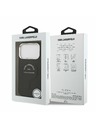 Karl Lagerfeld Karl Lagerfeld PU RSG Logo MagSafe Hátoldal iPhone 17 Pro Black