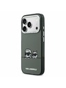 Karl Lagerfeld Karl Lagerfeld IML K&CH Heads Logo MagSafe Hátoldal iPhone 17 Pro Black
