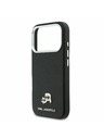 Karl Lagerfeld Karl Lagerfeld PU Karl and Choupette Heads Pins MagSafe Hátoldal iPhone 17 Pro Black
