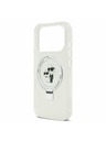 Karl Lagerfeld Karl Lagerfeld Ringstand Karl and Choupette MagSafe Hátoldal iPhone 17 Pro White