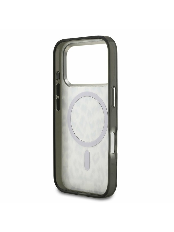 Karl Lagerfeld Karl Lagerfeld IML Leopard MagSafe Hátoldal iPhone 17 Pro Brown
