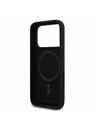 Karl Lagerfeld Karl Lagerfeld Liquid Silicone Double Heads MagSafe Hátoldal iPhone 17 Pro Black