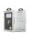 Karl Lagerfeld Karl Lagerfeld Liquid Silicone Karl and Choupette MagSafe Hátoldal iPhone 17 Pro Black