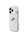 Karl Lagerfeld Karl Lagerfeld IML K&CH Heads Metal Frame MagSafe Hátlap iPhone 17 Pro-hoz Transparent