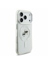 Karl Lagerfeld Karl Lagerfeld IML K&CH Heads Metal Frame MagSafe Hátlap iPhone 17 Pro-hoz Transparent