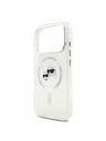 Karl Lagerfeld Karl Lagerfeld IML K&CH Heads Metal Frame MagSafe Hátlap iPhone 17 Pro-hoz Transparent