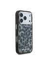 Karl Lagerfeld Karl Lagerfeld IML Leopard MagSafe Hátlap iPhone 17 Pro-hoz Grey