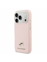 Karl Lagerfeld Karl Lagerfeld PU Karl and Choupette Heads Pins MagSafe Hátlap iPhone 17 Pro-hoz Pink
