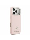 Karl Lagerfeld Karl Lagerfeld PU Karl and Choupette Heads Pins MagSafe Hátlap iPhone 17 Pro-hoz Pink