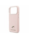 Karl Lagerfeld Karl Lagerfeld PU Karl and Choupette Heads Pins MagSafe Hátlap iPhone 17 Pro-hoz Pink