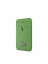 Lacoste Lacoste Iconic Petit Pique MagSafe Hátlap + Pénztárca iPhone 17 Pro-hoz Green