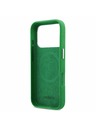 Lacoste Lacoste PVC Iconic Petit Pique Metal Logo MagSafe Hátlap iPhone 17 Pro-hoz Green
