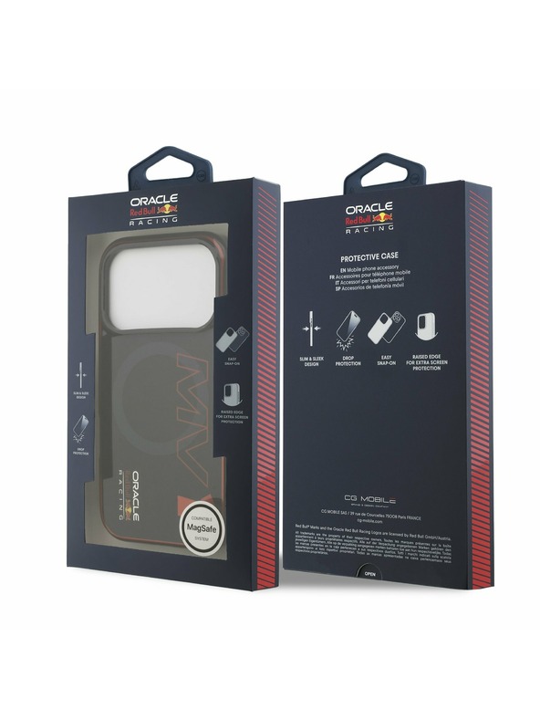 Red Bull Red Bull PC Double Layer Vertical MV1 MagSafe Hátlap iPhone 17 Pro-hoz Navy