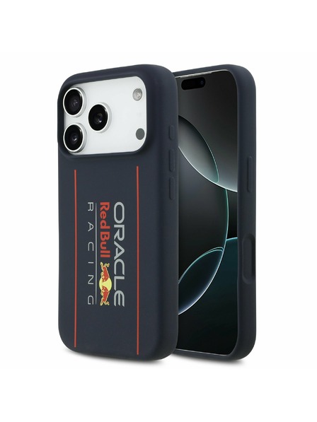 Red Bull Red Bull Silicone Vertical Logo MagSafe Hátlap iPhone 17 Pro-hoz Navy