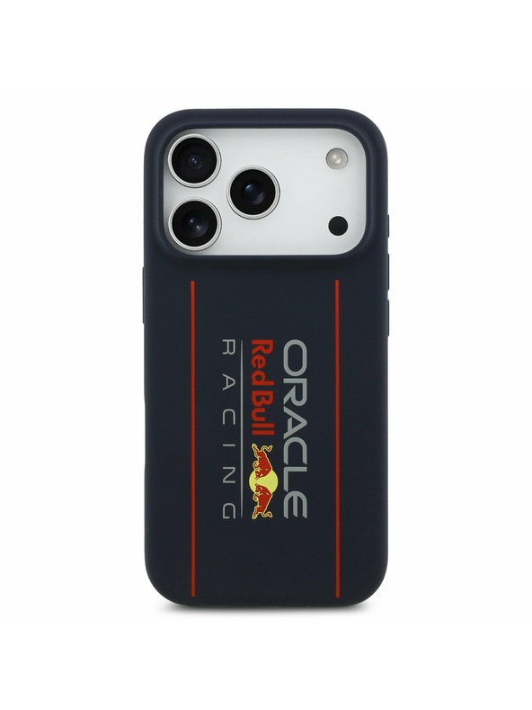 Red Bull Red Bull Silicone Vertical Logo MagSafe Hátlap iPhone 17 Pro-hoz Navy