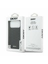 DKNY DKNY PU Leather Grid Pattern Magsafe Hátlap iPhone 17 Pro Max-hoz Black