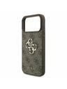 Guess Guess PU 4G Metal Logo Hátlap iPhone 17 Pro Max-hoz Barna