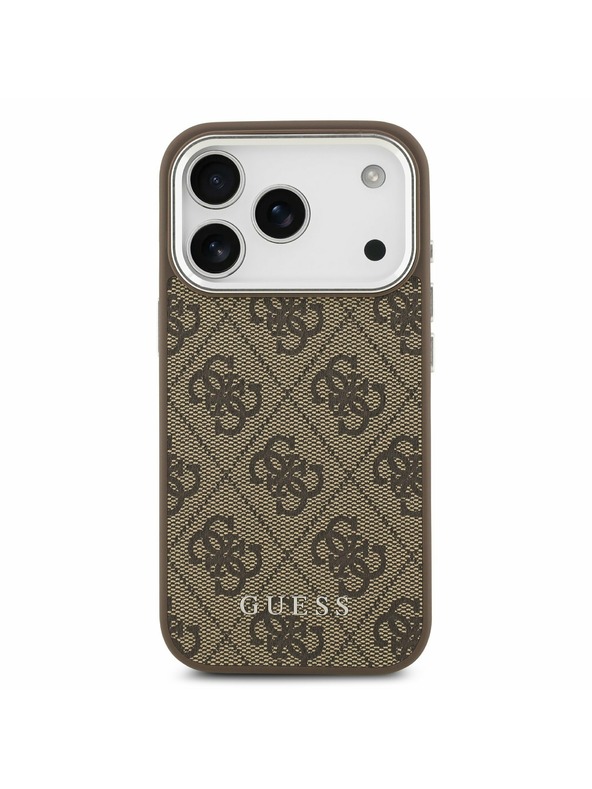 Guess Guess 4G MagSafe Hátlap iPhone 17 Pro Max-hoz Barna