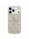 Guess Guess PU 4G Metal Logo Hátlap iPhone 17 Pro Max-hoz Rózsaszín
