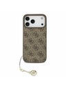 Guess Guess 4G Charm MagSafe Hátlap iPhone 17 Pro Max-hoz Tone on Tone Barna