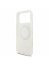Guess Guess IML Virágok Mindenhol Pánt MagSafe Hátlap iPhone 17 Pro Max-hoz Fehér