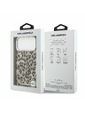Karl Lagerfeld Karl Lagerfeld IML Leopard MagSafe Hátsó Tok iPhone 17 Pro Max-hoz Barna