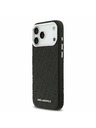 Karl Lagerfeld Karl Lagerfeld Grained PU Repeated Logo MagSafe Hátsó Tok iPhone 17 Pro Max-hoz Fekete
