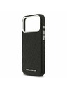Karl Lagerfeld Karl Lagerfeld Grained PU Repeated Logo MagSafe Hátsó Tok iPhone 17 Pro Max-hoz Fekete