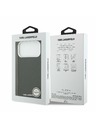 Karl Lagerfeld Karl Lagerfeld Grained PU Repeated Logo MagSafe Hátsó Tok iPhone 17 Pro Max-hoz Fekete