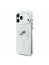 Karl Lagerfeld Karl Lagerfeld IML K&CH Heads Metal Frame MagSafe Hátsó Tok iPhone 17 Pro Max-hoz Átlátszó