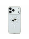 Karl Lagerfeld Karl Lagerfeld IML K&CH Heads Metal Frame MagSafe Hátsó Tok iPhone 17 Pro Max-hoz Átlátszó
