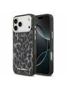 Karl Lagerfeld Karl Lagerfeld IML Leopard MagSafe Hátsó Tok iPhone 17 Pro Max-hoz Szürke