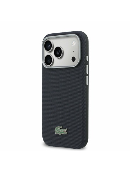 Lacoste Lacoste PVC Petit Pique Semi Wrap MagSafe Tok iPhone 17 Pro Max-hoz Sötétkék