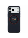 Red Bull Red Bull Szilikon Piros Gyűrű MagSafe Hátlap iPhone 17 Pro Max Tengerészkék