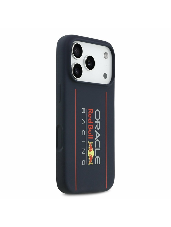 Red Bull Red Bull Szilikon Függőleges Logo MagSafe Hátlap iPhone 17 Pro Max Tengerészkék