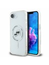 Karl Lagerfeld Karl Lagerfeld IML K&CH Fejek Metal Keret MagSafe Hátlap iPhone 16e/17e Átlátszó