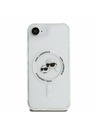Karl Lagerfeld Karl Lagerfeld IML K&CH Fejek Metal Keret MagSafe Hátlap iPhone 16e/17e Átlátszó